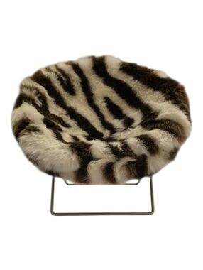 Pottery Barn Teen Faux Fur Miniature Mini Phone Chair